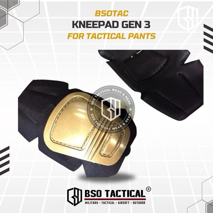 Kneepad Tactical Gen 3 for Tactical Pants Pelindung Lutut Celana Outdoor