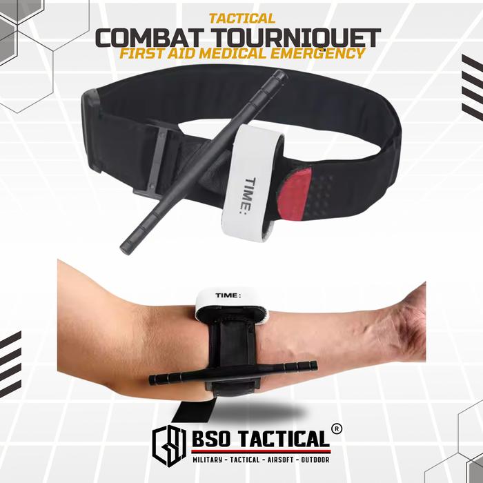 Turniket Emergency Tourniquet Strap – Gear Pertolongan Pertama Outdoor Alat Bantu Pertolongan Darurat