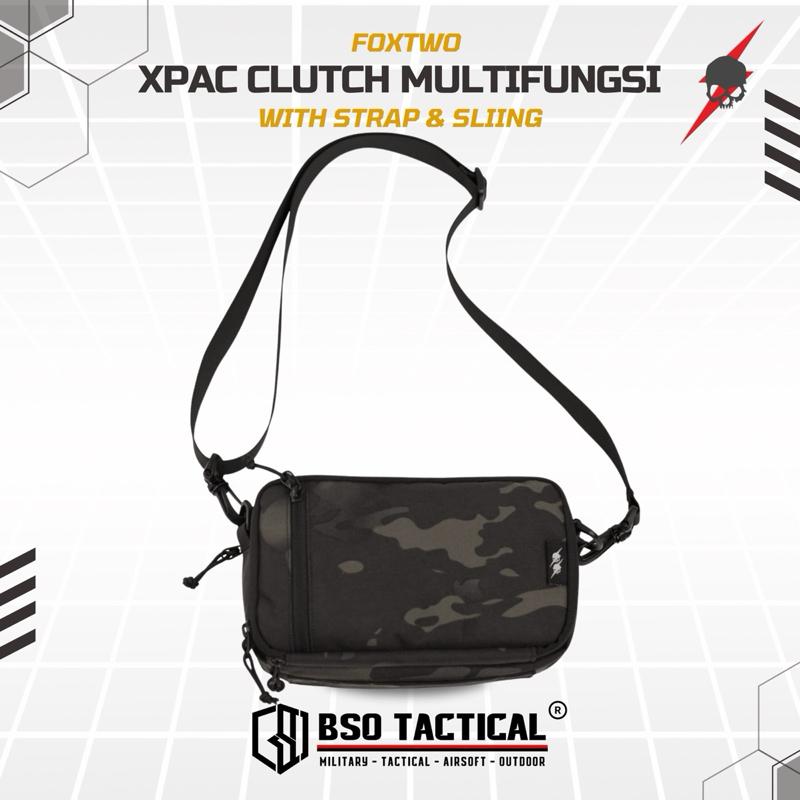 FOX TWO Handbag XPAC Clutch Sling Bag Multifungsi Pocket EDC ORIGINAL Foxtwo