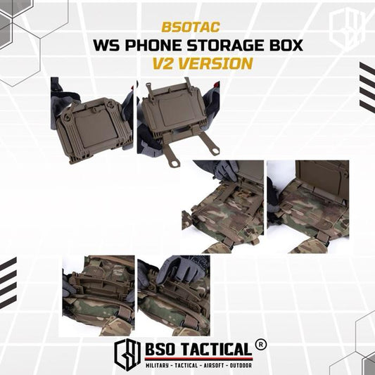 Tactical Phone Case Universal V2 Navigator Board Molle for Vest Plate Carrier