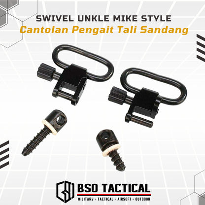 Swivel Unkle Mike Style Cantolan Pengait Tali Sandang Sling