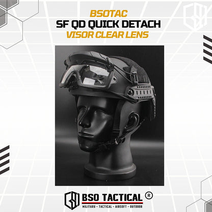 SF QD Quick Detach Tactical Goggle Gentex Ops Core Style
