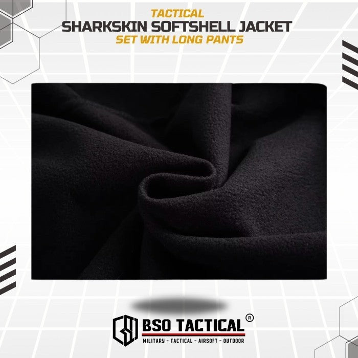Jaket Celana Outdoor Sharkskin Softshell Jacket Set with Long Pants Outdoor Gear
