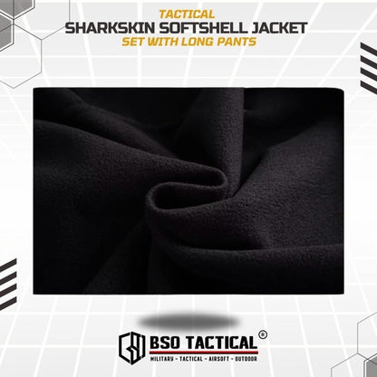Jaket Celana Outdoor Sharkskin Softshell Jacket Set with Long Pants Outdoor Gear