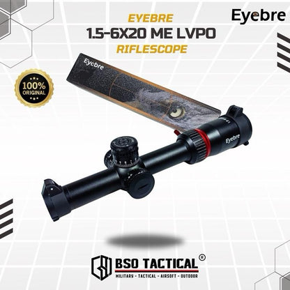Eyebre Rifle Scope 1.5-6x20mm LPVO Hunting Telescope