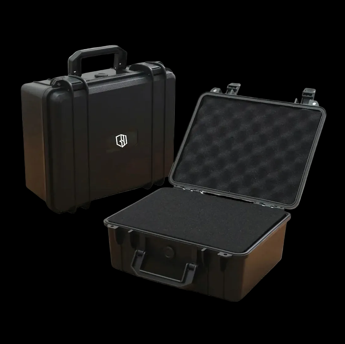 Koper Hardcase 28cm Multifungsi Include Busa Precut Foam Hard Plastic