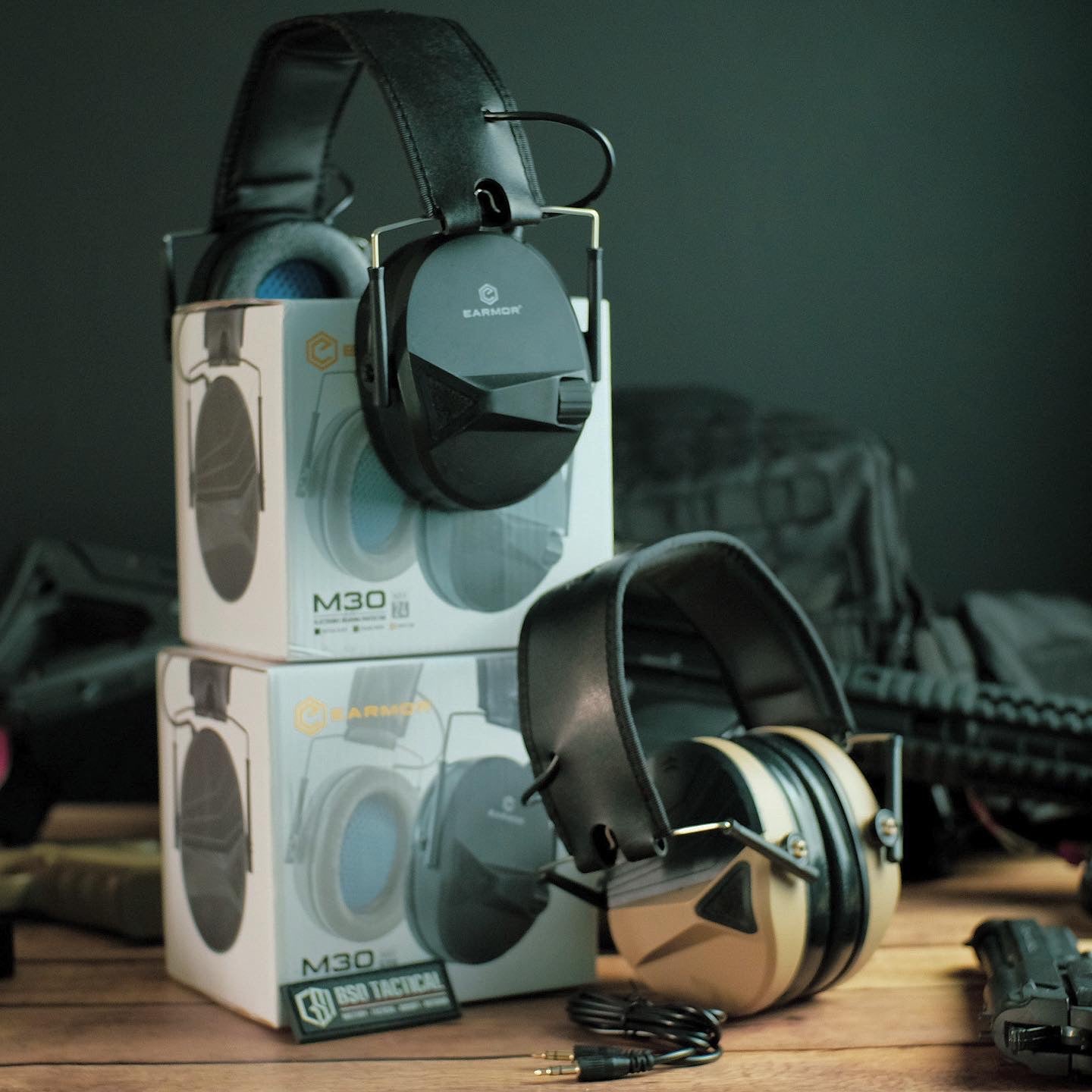 Earmor M30 MOD3 Tactical Electronic Hearing Protection IPSC - ORIGINAL