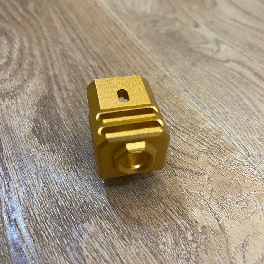 Compensator GL 14mm CCW Agency Arms 417 for GBB Airsoft CNC Alumunium