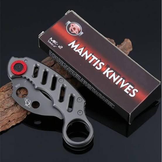 Pisau Outdoor Mantis MK2 Camping Survival Knife EDC Gear