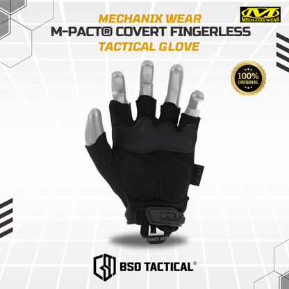 Sarung Tangan Mechanix Wear M-PACT COVERT Fingerles Tactical Outdoor Glove - ORIGINAL