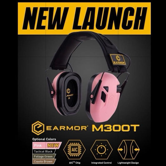 Earmor M300T Bluetooth Tactical Headset Hearing Protection Electronic Earmuff Headphones Earphone - ORI