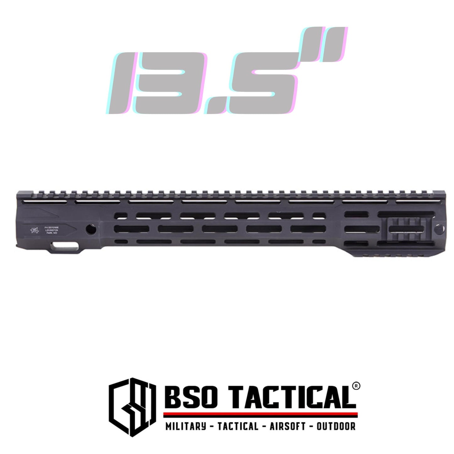 RIS F4 DEF LITE AEG GBBR Handguard Metal Marking Adaptive Rail System