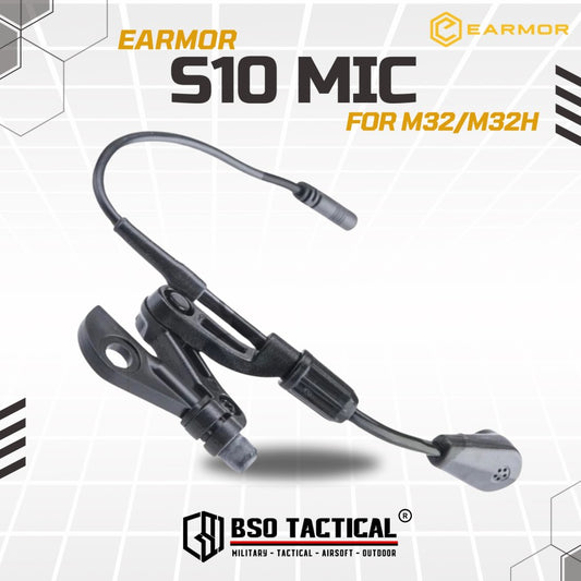 Earmor S10 Opsmen Replacement Communication Microphone Earmor M32 M32H Earphone Wireless Mic