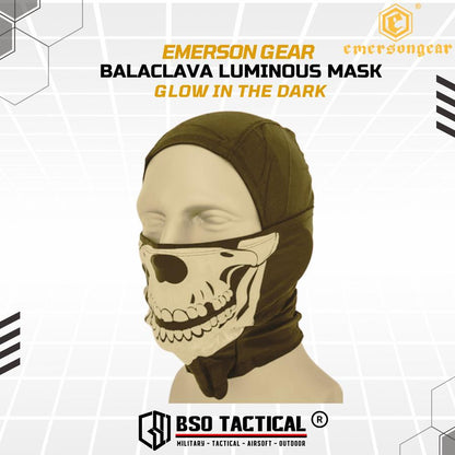 Emerson Gear Balaclava Luminous Outdoor Tactical Mask Glow In The Dark