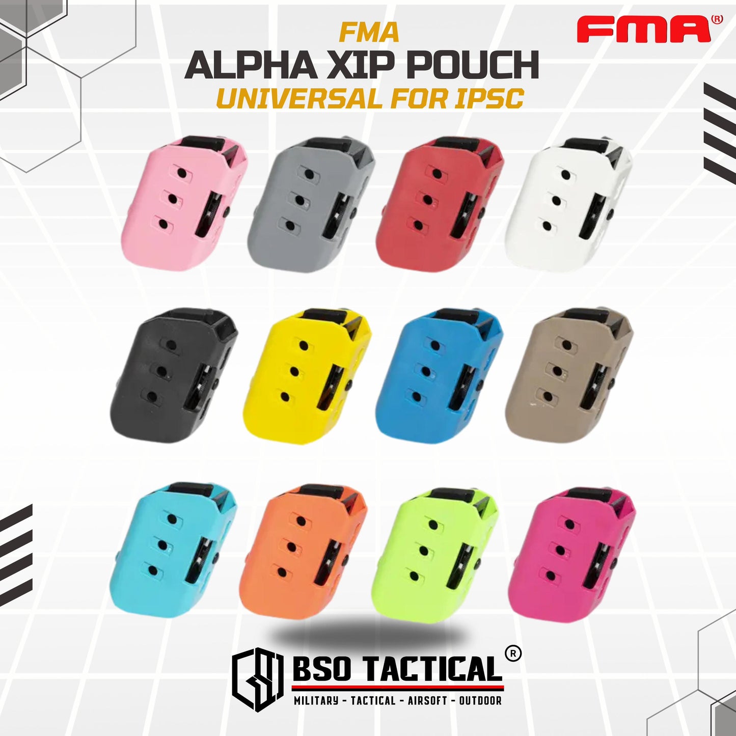 FMA Alpha Xip Multi Angle Mag Pouch Universal Rotation IPSC Competition