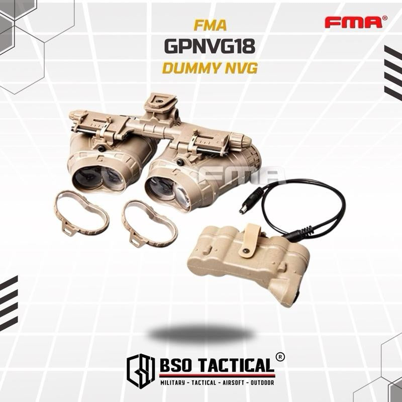 FMA GPNVG18-BNVS Dummy NVG Upgraded Version Seals Devgru Style