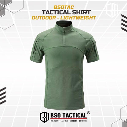 Baju Outdoor Lengan Pendek Shirt Short Sleeve Lightweight Quick Dry Shirt