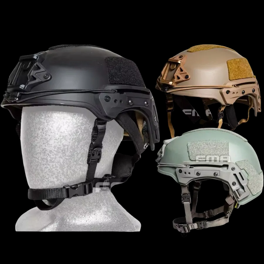 FMA Helmet EX Wendy TWF 2.0 Rail Thick Version Olahraga Outdoor Multifungsi