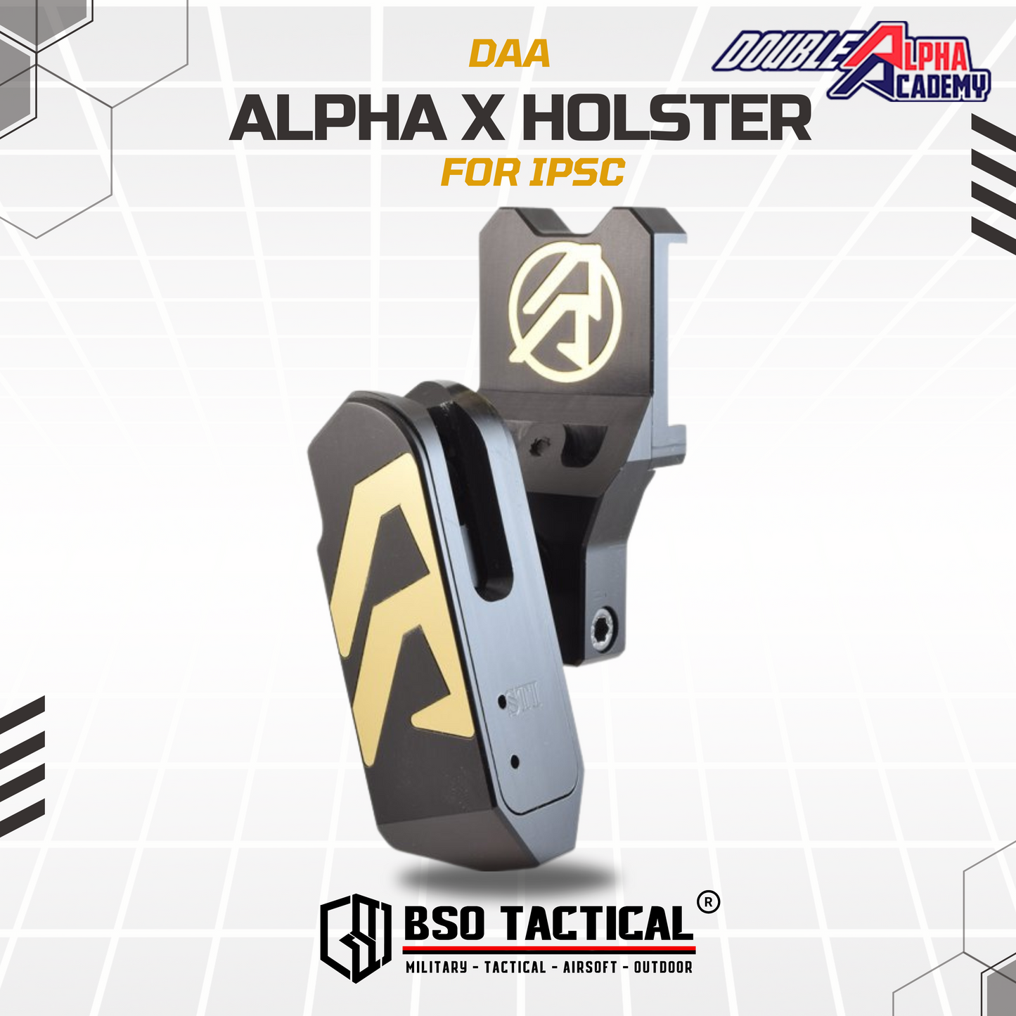 DAA Alpha X Holster for IPSC - ORIGINAL