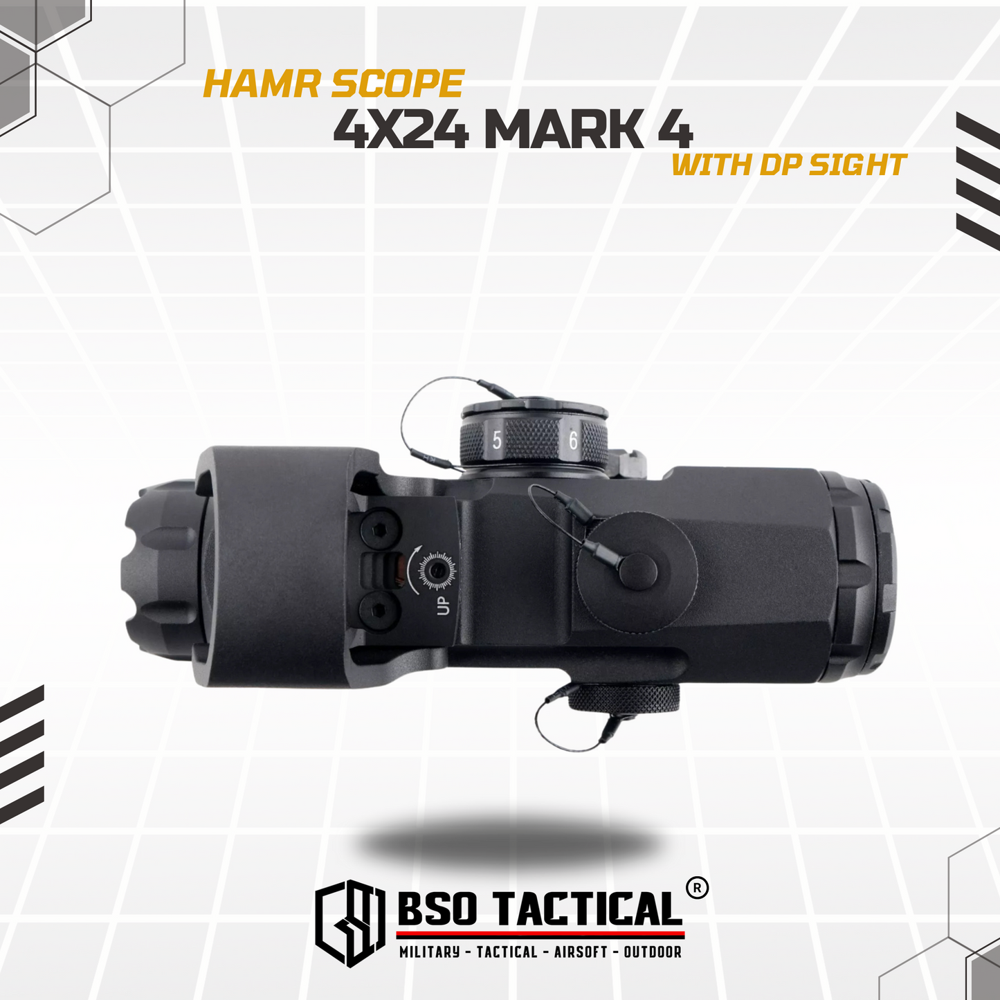 Leupold 4x24 HAMR Magnifier Combo DP Pro Red Dot Scope Sight Tactical Scope Picatinny - Reps