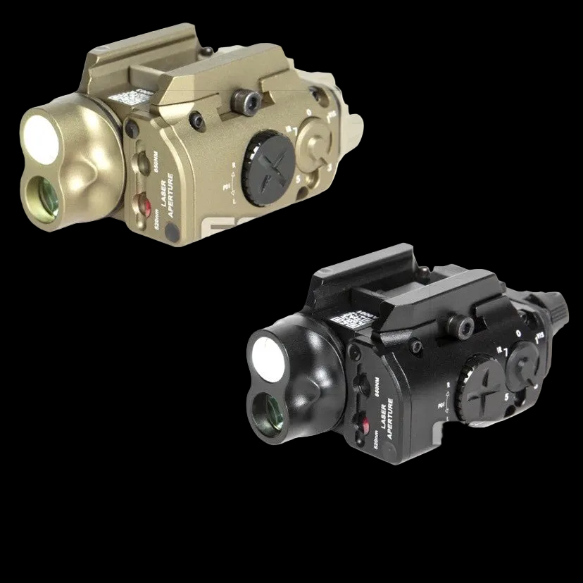 FMA Tactical Flashlight SF XVL2 IRC LED Light Red Laser Metal