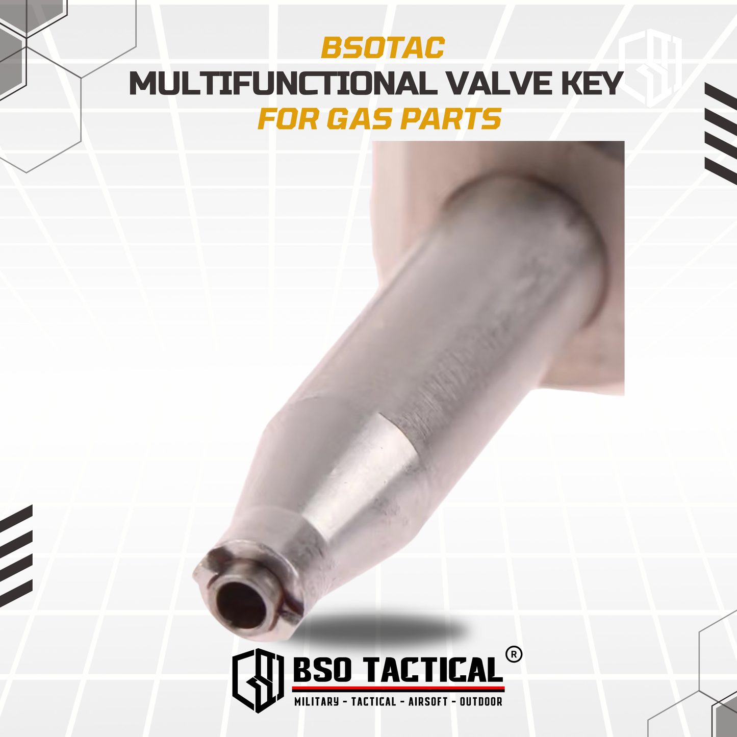 Multifunctional Triangle Valve Key for Gas Parts Multitools