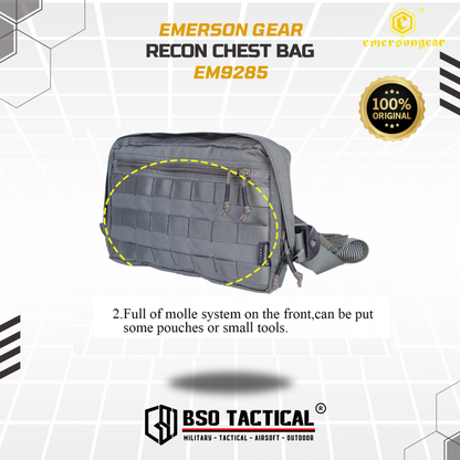 Emerson Gear Recon Tactical Outdoor EDC Chest Bag EM9285 - ORIGINAL