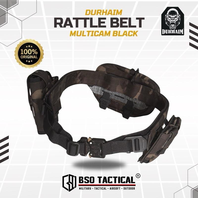 Durhaim Rattle Belt Tactical Inner Outer Belt Multicam Black ORIGINAL