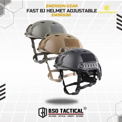 Emerson Gear Helmet Tactical FAST BJ Type Holes Adjustable Helmet - EM5659