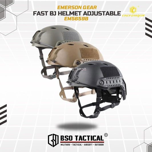 Emerson Gear Helmet Tactical FAST BJ Type Holes Adjustable Helmet - EM5659