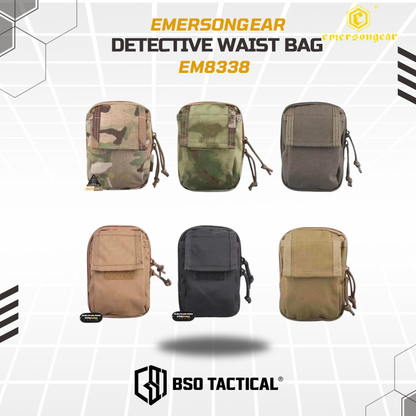Emerson Gear Tactical Detective Waist Bag Multifunction Pouch EDC Molle Original EM8338