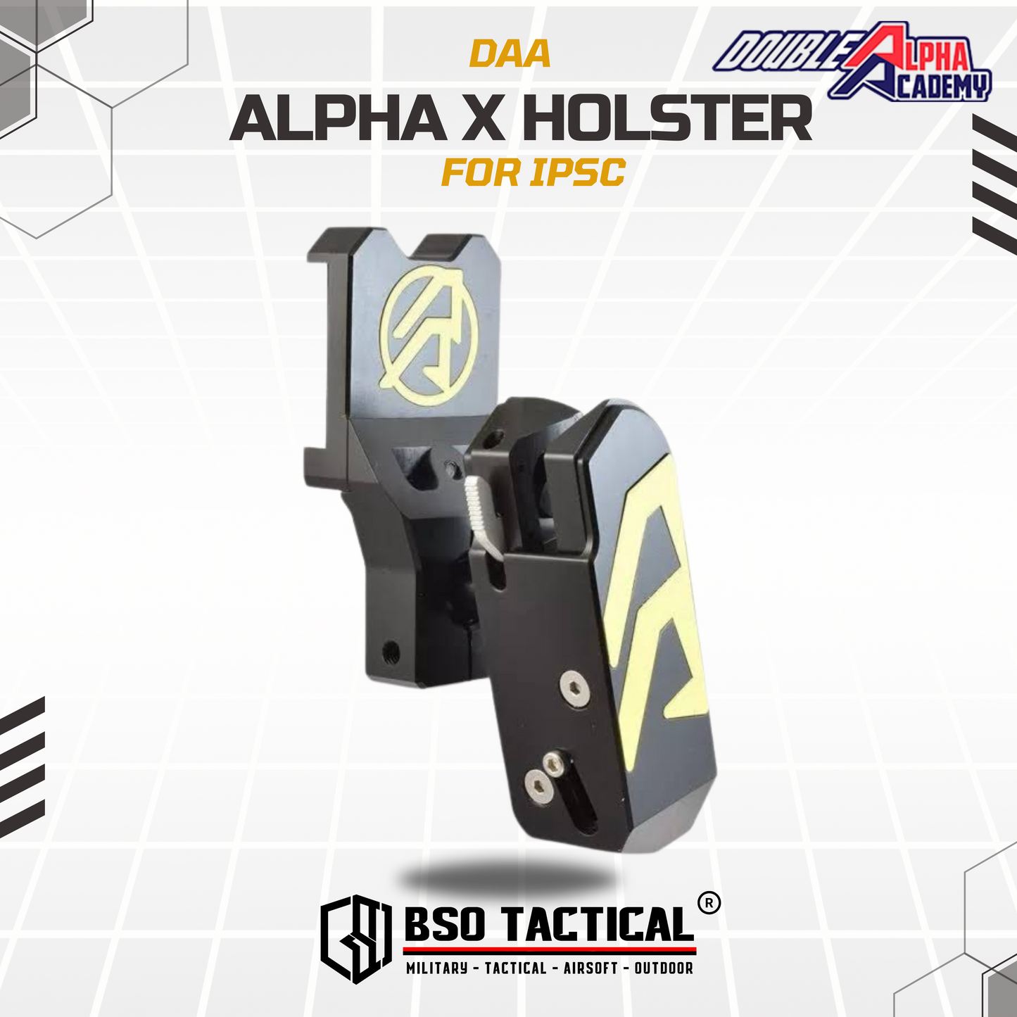 DAA Alpha X Holster for IPSC - ORIGINAL