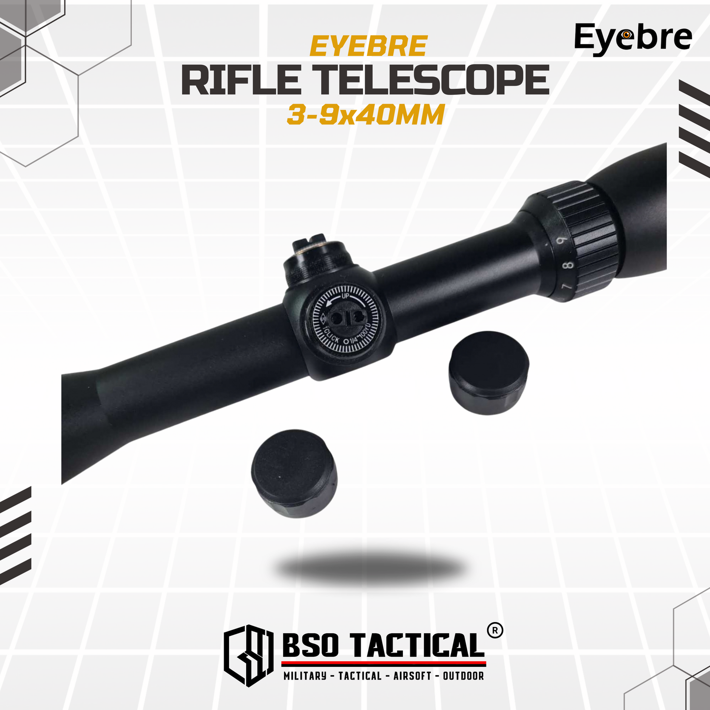 Eyebre Rifle Scope 3-9x40 Hunting Telescope