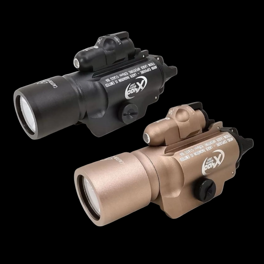 Senter Laser Combo SF Style X400 500 Lumens 20mm Rail Handgun LED Flashlight