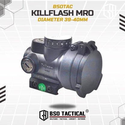 Killflash Lens Cover Metal Mesh Tactical Tough 38mm 40mm for Trijicon MRO
