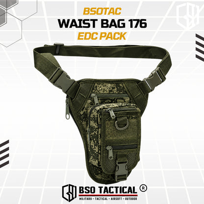 Tas Selempang Pinggang Tactical Waist Bag EDC Pack - TS176