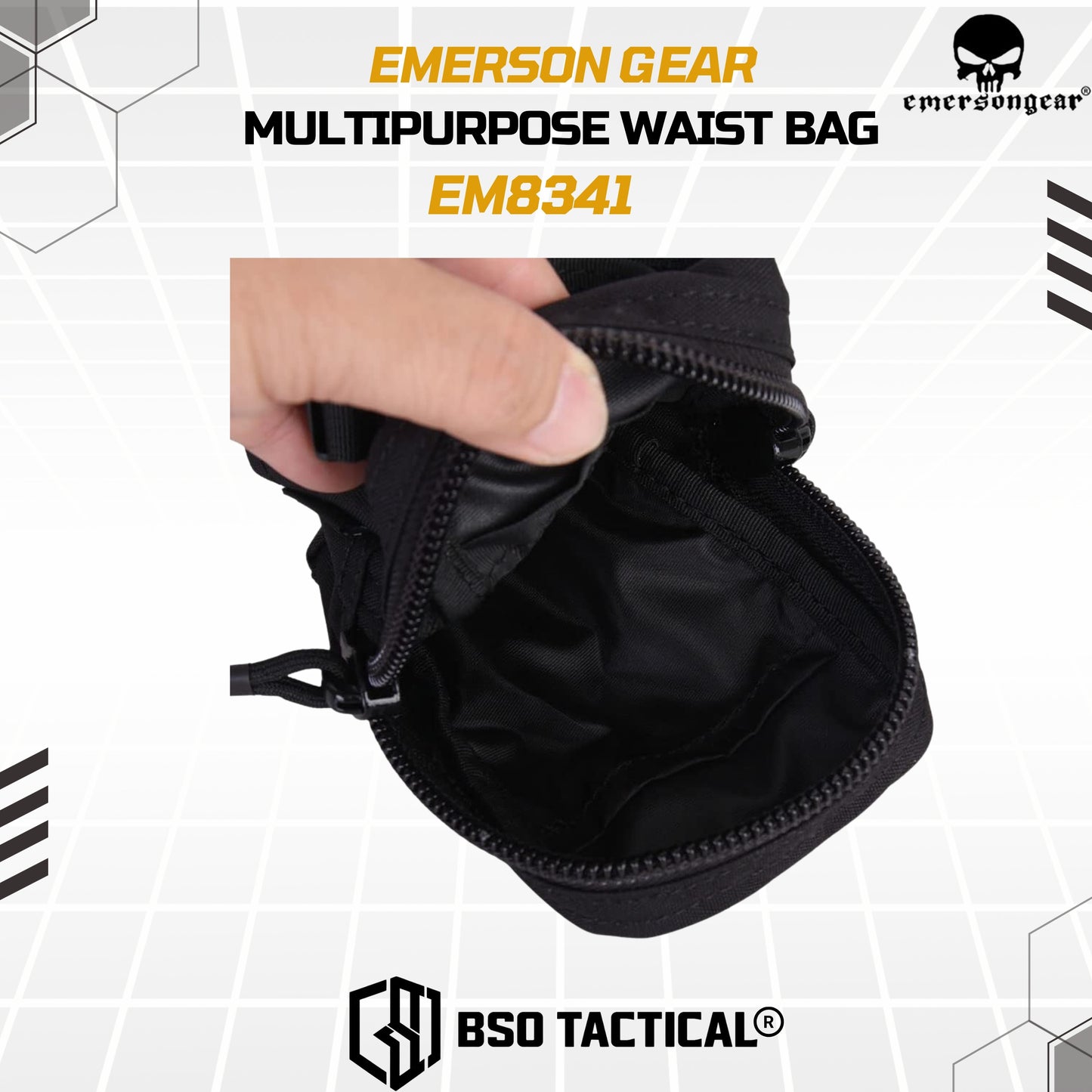 Emerson Gear Tactical Multipurpose Waist Bag M1 Universal Storage Pack - EM8341