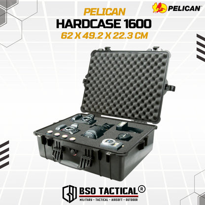 Koper Multifungsi Pelican Protector Hardcase 1600 Outdoor Case - ORIGINAL