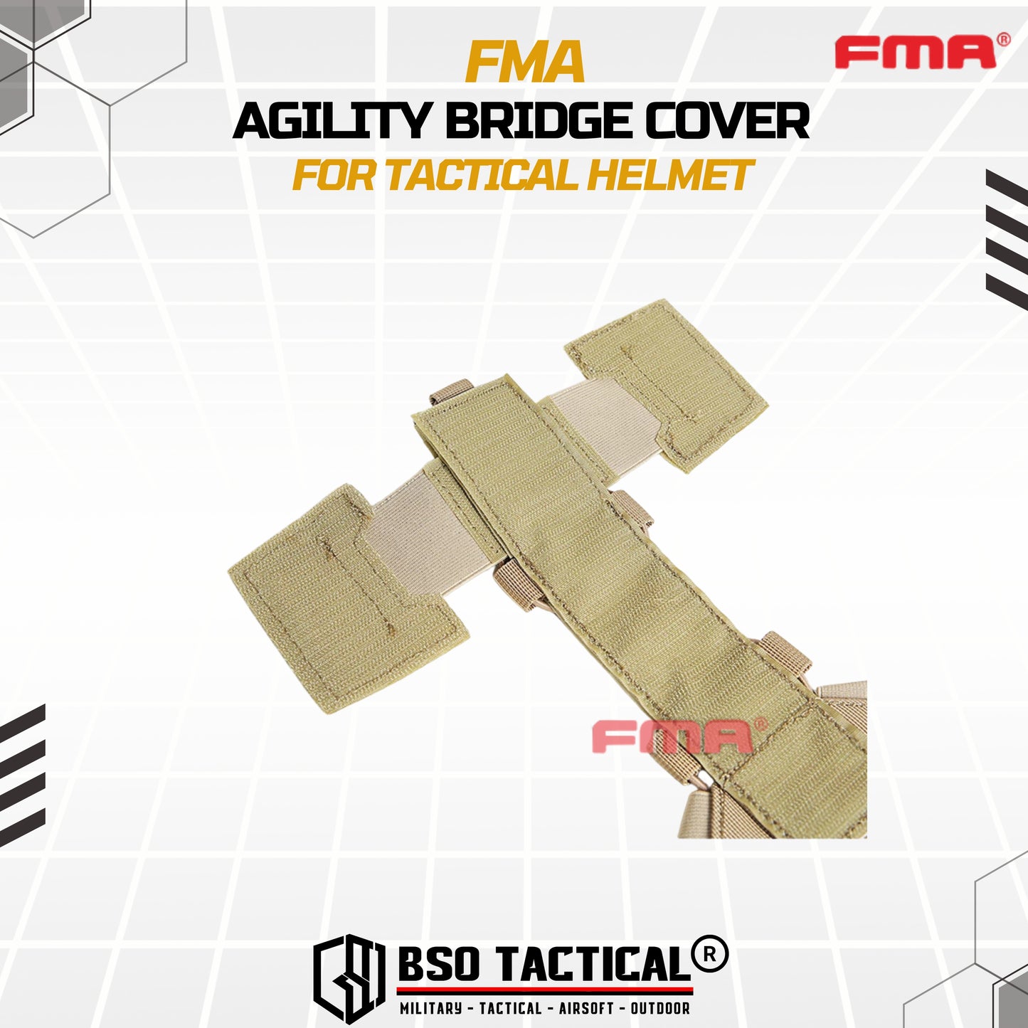 Cover Helm FMA Universal Agility Bridge for Tactical Helmet