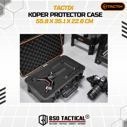 Koper Tactix Outdoor Protector Case Multifungsi Waterproof Big Size Trolley