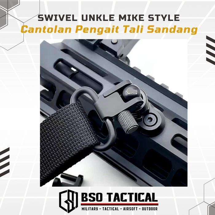 Swivel Unkle Mike Style Cantolan Pengait Tali Sandang Sling