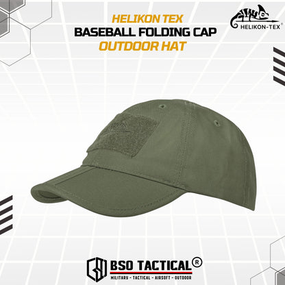 Topi Helikon Tex Baseball Folding Cap Military Tactical Outdoor Hat
