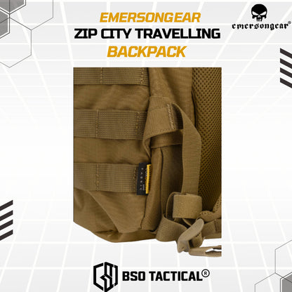Tas Ransel Outdoor Emerson Zip City Casual EDC Backpack EM9323