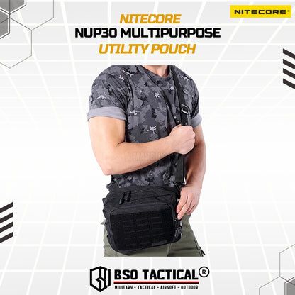 Tas Selempang Nitecore NUP30 Multipurpose Utility Pouch Bag EDC