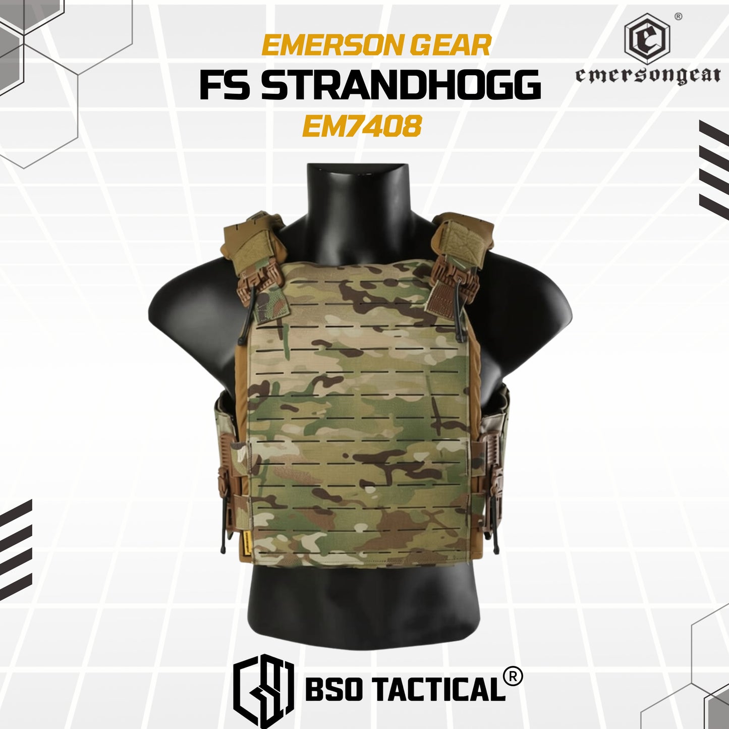 Rompi Tactical Emerson Gear FS Strandhogg First Spear Style Laser Cut ROC EM7408
