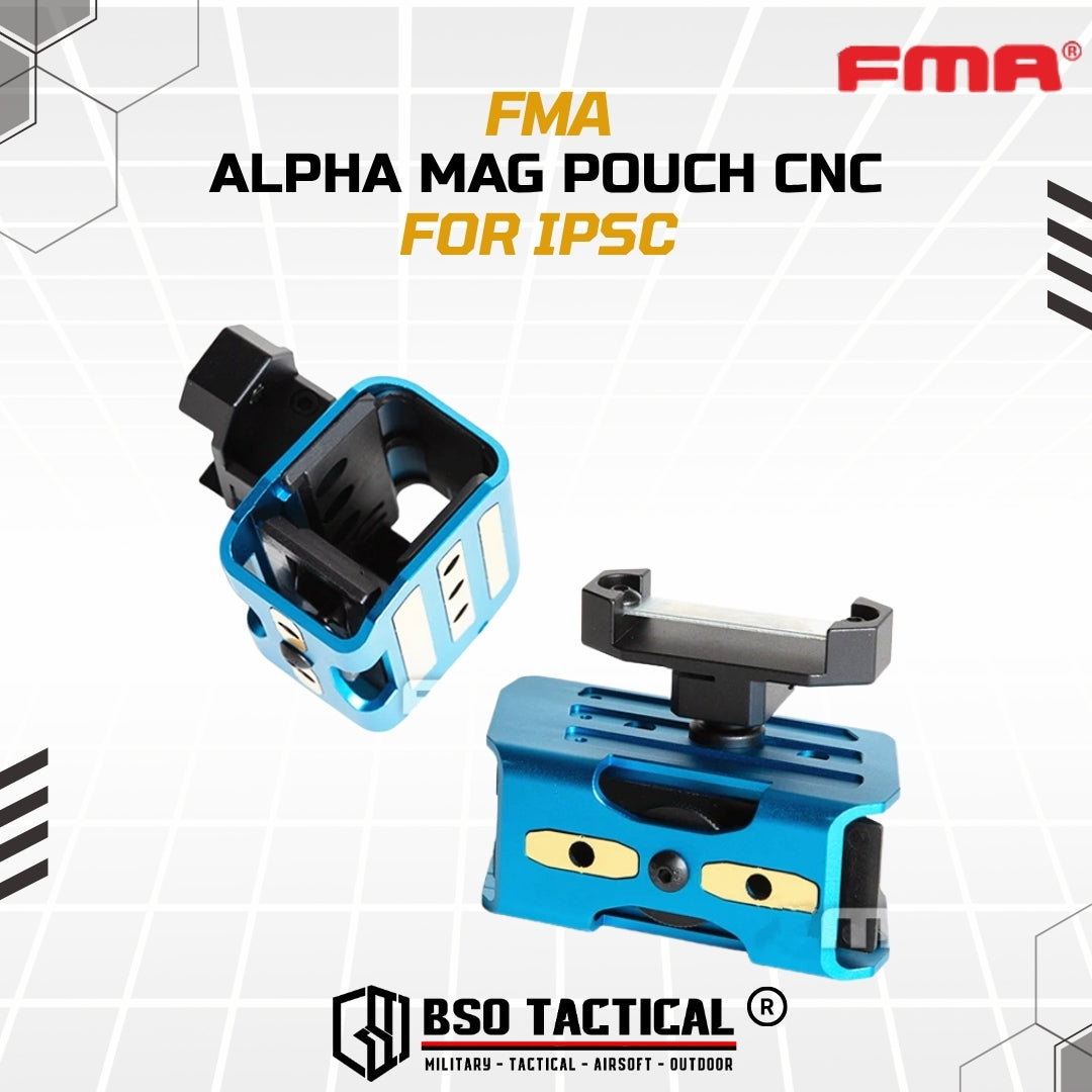 FMA Tactical Alpha Mag Pouch CNC for IPSC Competition Sports