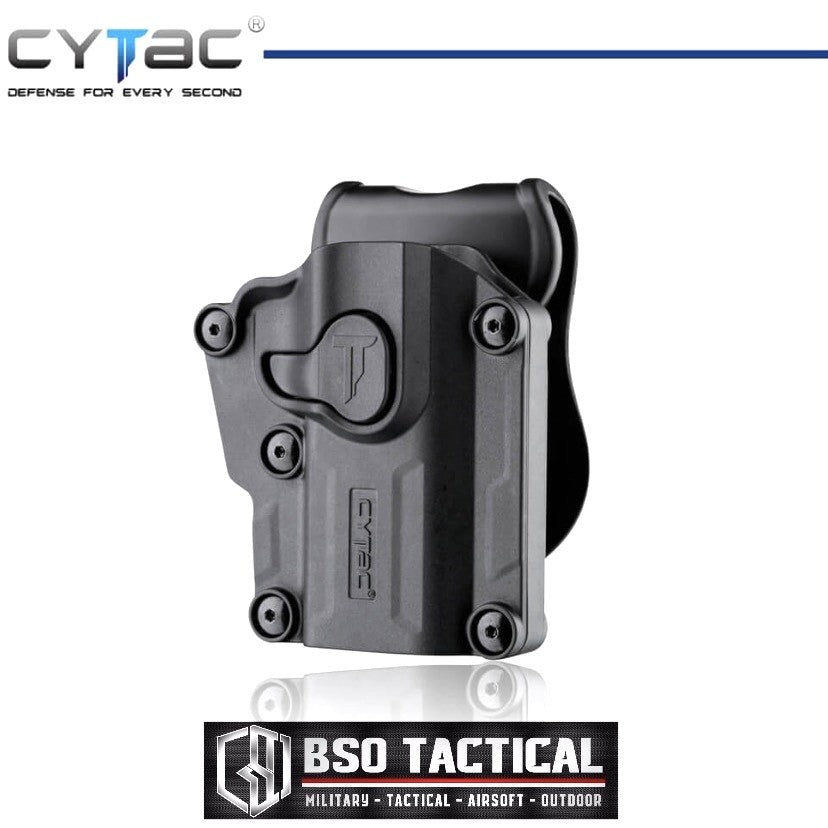 Holster Tactical Cytac Gen 1 Mega Fit Gen 1 Holster Universal 80+ Type Original - Belt Clip / Paddle