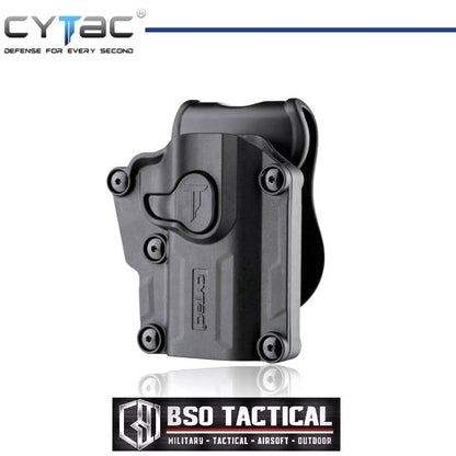 Holster Tactical Cytac Gen 1 Mega Fit Gen 1 Holster Universal 80+ Type Original - Belt Clip / Paddle