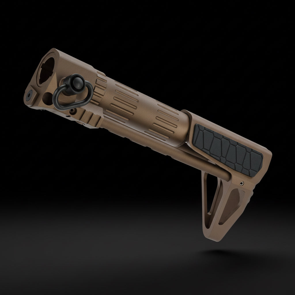 Popor Airsoft G&P Metal PDW Stock Snakeskin M4 Series AEG Full Metal