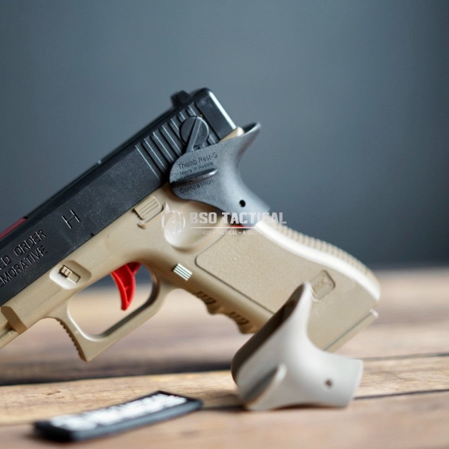 Tactical Thumb Rest GL GBB G Series Polymer Suitable for G17 G18 G19